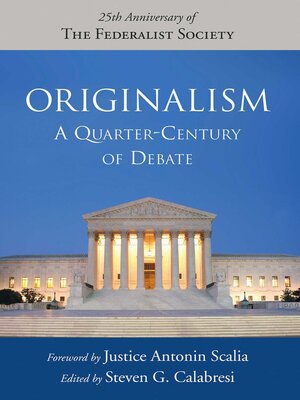 cover image of Originalism